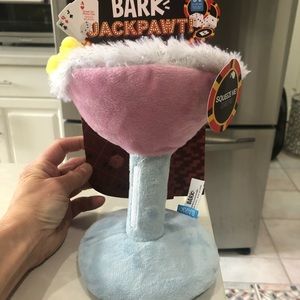 Dog squeeze toy